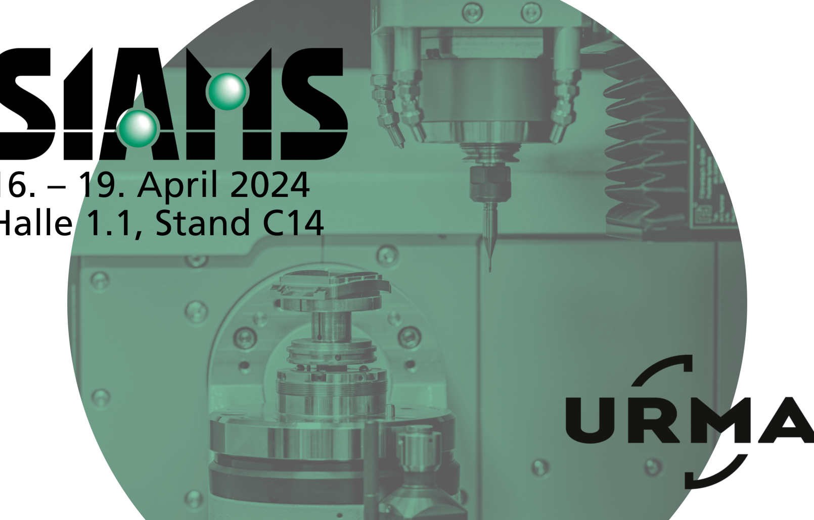 URMA - SIAMS - 2024 - 16. - 19. April - 2024 - CNC - ZORN - Microone - Mikrozerspanung - Feinmechanick - Mikrofräsen