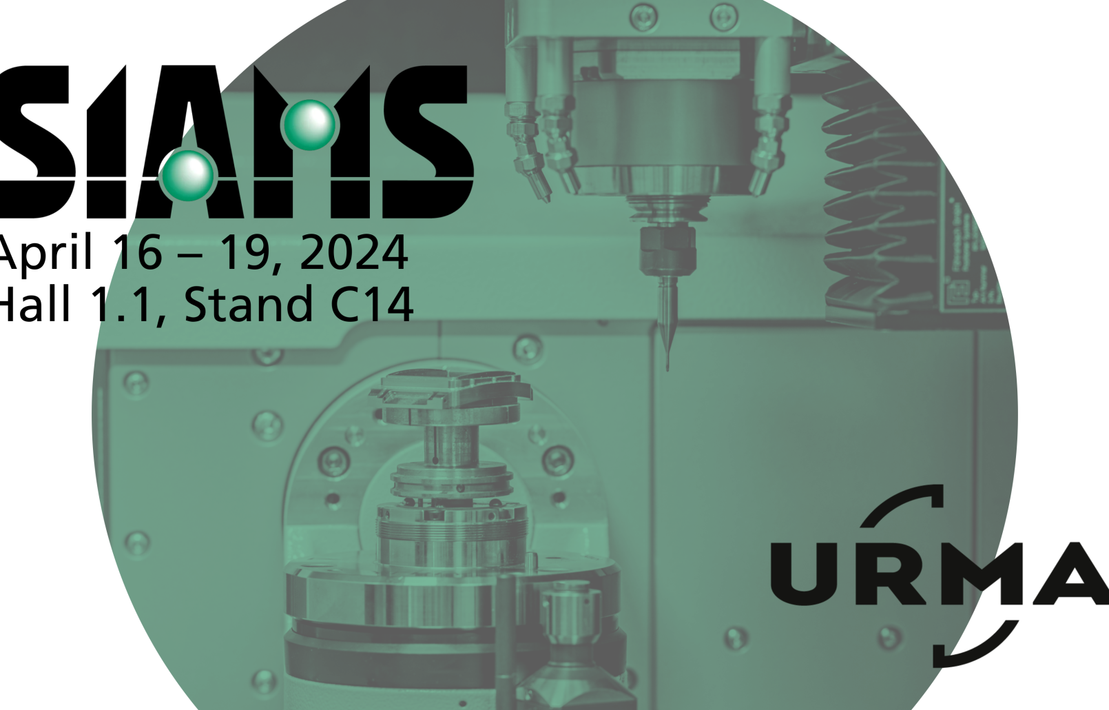 URMA - SIAMS - 2024 - 16. - 19. April - 2024 - CNC - ZORN - Microone - Mikrozerspanung - Feinmechanick - Mikrofräsen
